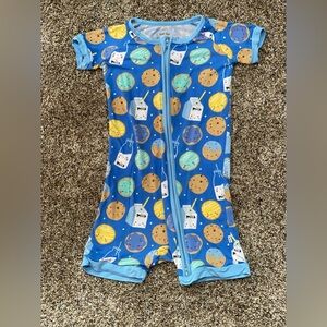 Little Sleepies Milk and Cookies Shorty 3T